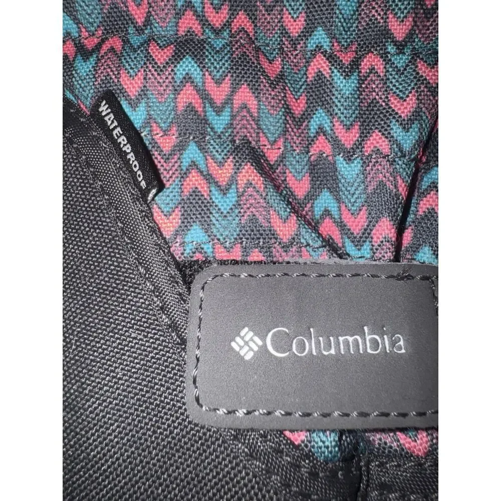 Columbia Kids Snow Boots Size 10 Waterproof Black Pink NWOT